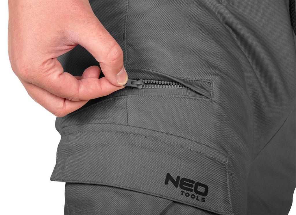 Spodnie Robocze Outdoor, Typu Jogger, Szare, Rozmiar Xs