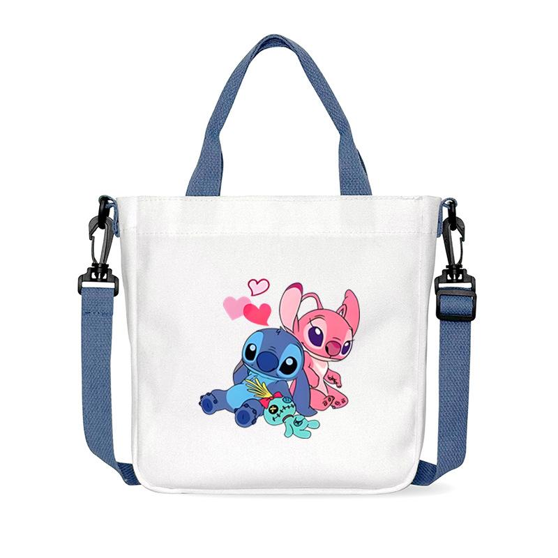 Anime Peripheral Cartoon Printed Student Shoulder Bag Women'S Oblique Span Handbag