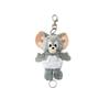 SK Japan Tom and Jerry Plush Reel Key Cover Tuffy