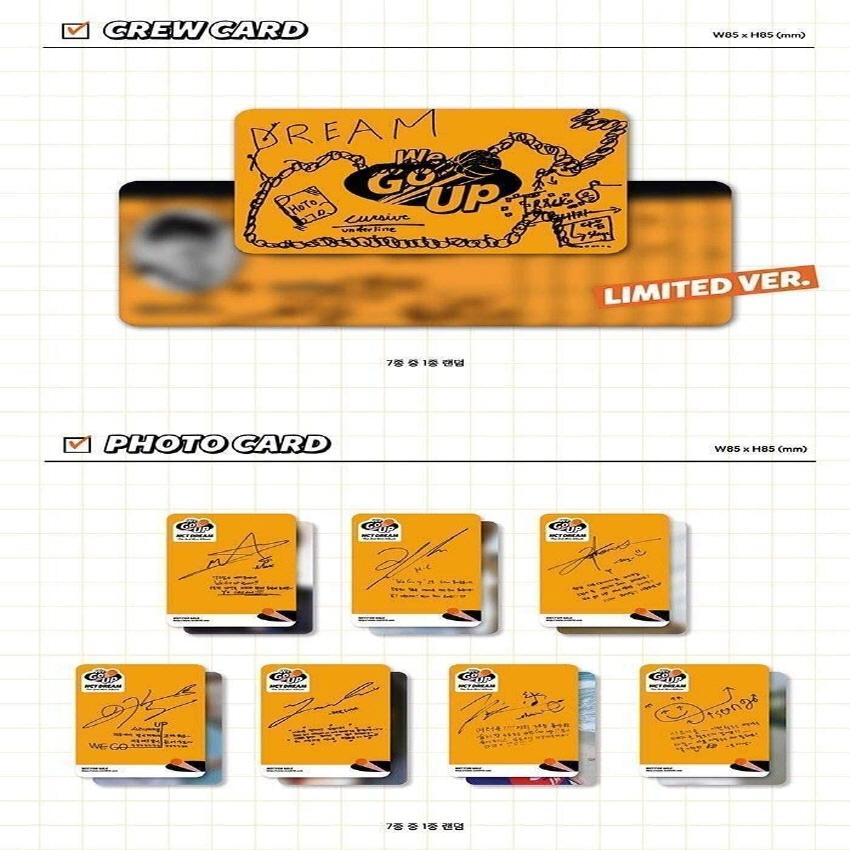 NCT DREAM WE GO UP Альбом + 3 подарка