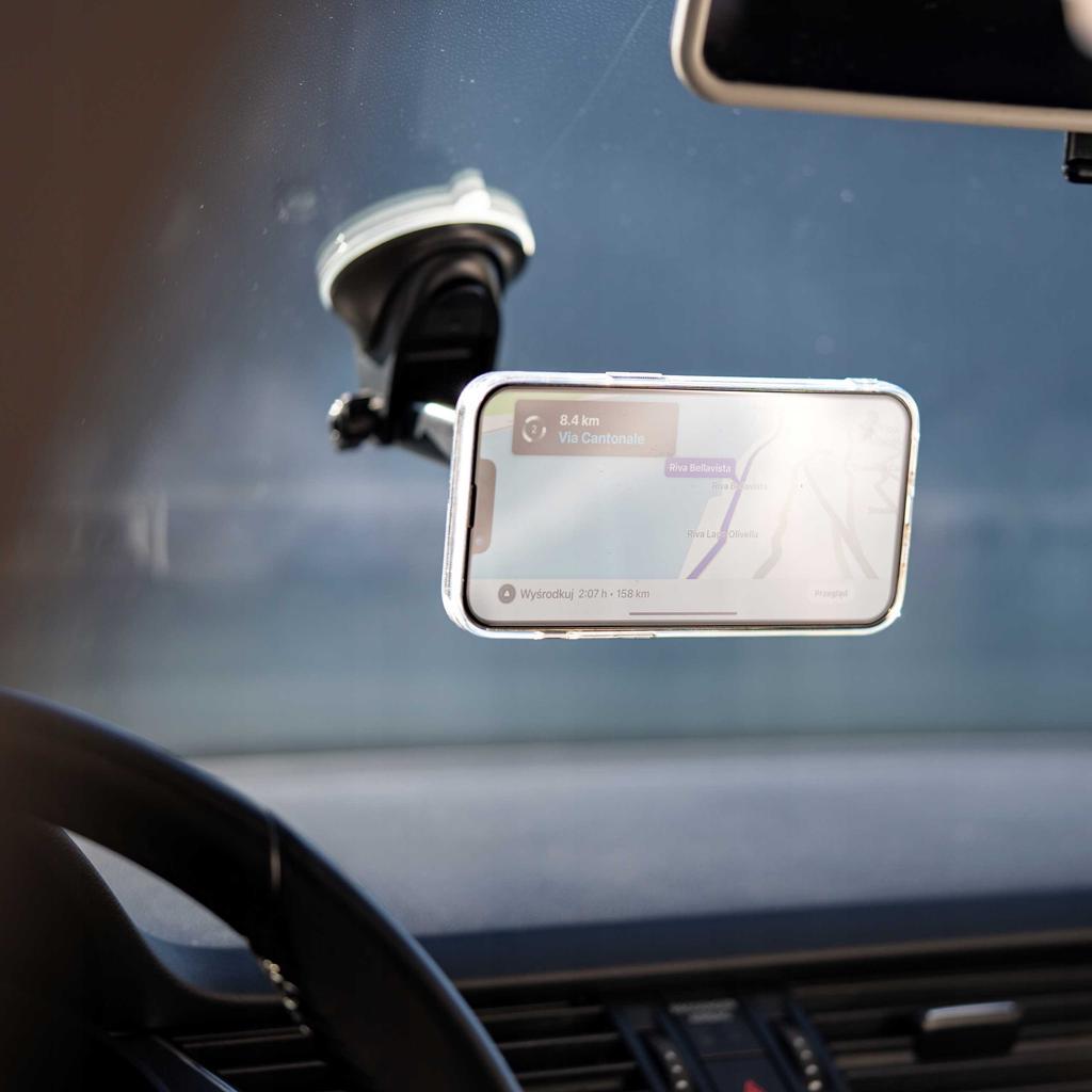 Sc Car Holder Sc10 Dash/Windshield Magnetic Black
