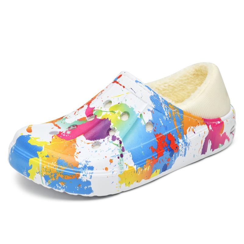 Fashion Women's Winter Slippers Soft Warm House Indoor Fashion Men Couples Boys Girl Shoes Comfortable Eva Soft Sole Light Weight