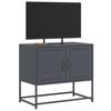 Vidaxl Szafka Pod Telewizor, Antracytowa, 68,5X39X60,5 Cm, Stalowa