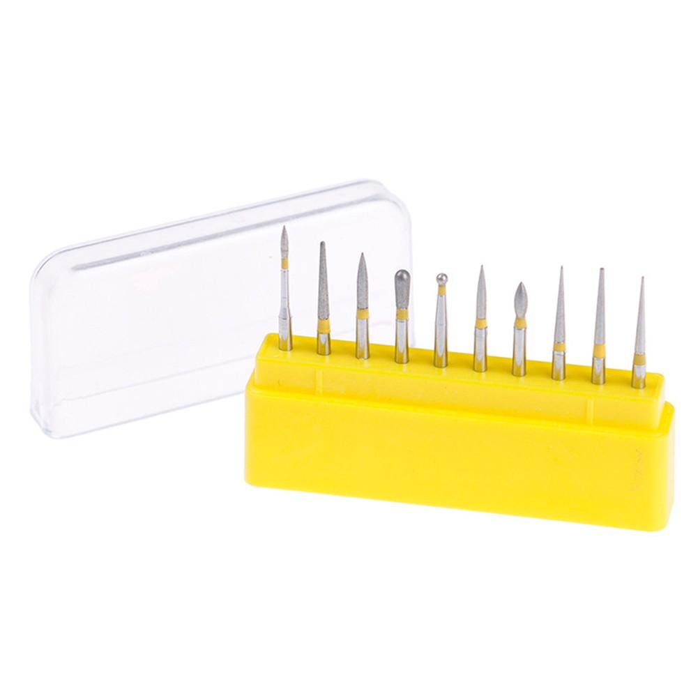 10Pcs of Dental Bur High Speed FG-105 Ceramic / Polishing Drill