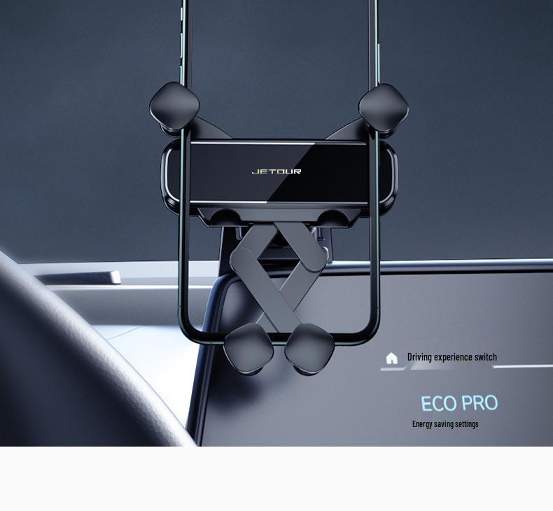 Крепление экрана Jetour Dasheng: Гравитационный держатель для телефона с навигацией для автомобилей