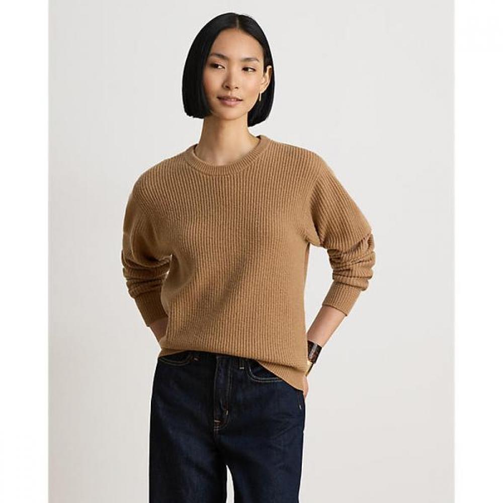 Lauren Ralph Lauren Rib Knit Wool Cashmere Sweater Wmlrswes6820941260