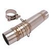 Motorcycle Exhaust Escape Stainless Steel Middle Mid Link Pipe 51mm Muffler Slip On For Honda CBR250R CBR 250R 2011-2017 Years