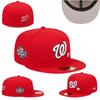 National Team Baseball Cap for Men and Women, Non-Adjustable, Embroidered Flat-Brim Cap, Fully Enclosed, European and American Style Hat