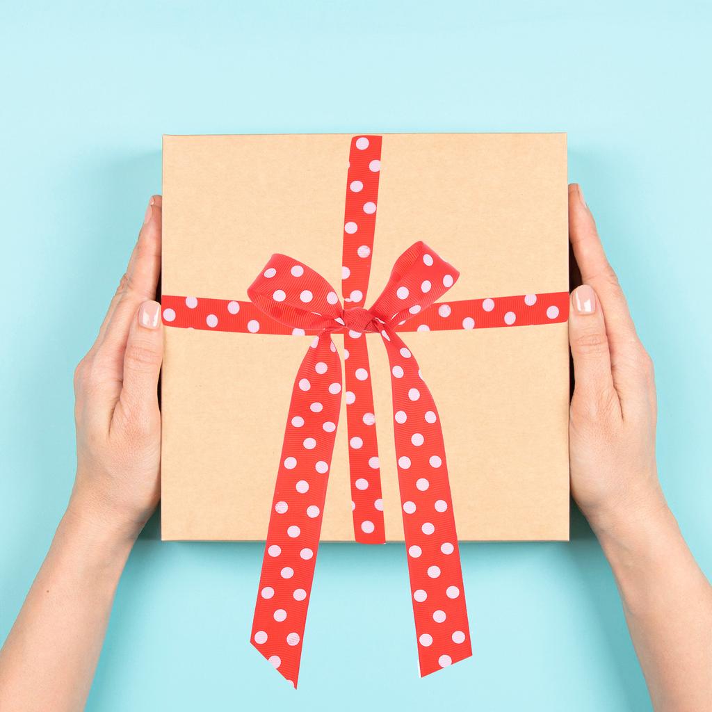 Лента репсовая в горошек, рулон репсовой ленты, лента с проволочным краем для украшения вечеринки, упаковки подарков, 1 дюйм х 48 ярдов