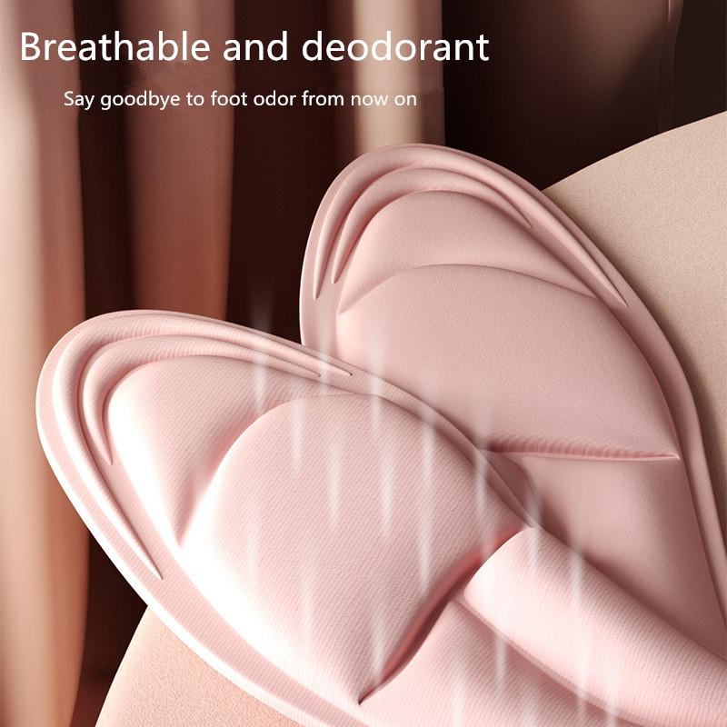 5D стельки для обуви, женские дышащие спортивные стельки для бега, поддержка свода стопы, подошвенный фасциит, подушечки для обуви, подошва из пены с эффектом памяти