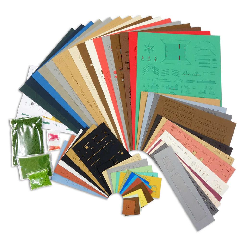 Sankei Studio Ghibli Series Spirited Away Diorama Paper Craft MP07-42