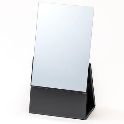 HORIUCHI MIRROR Двустороннее складное зеркало (черный) - Зеркало для макияжа - Подарок на Белый день