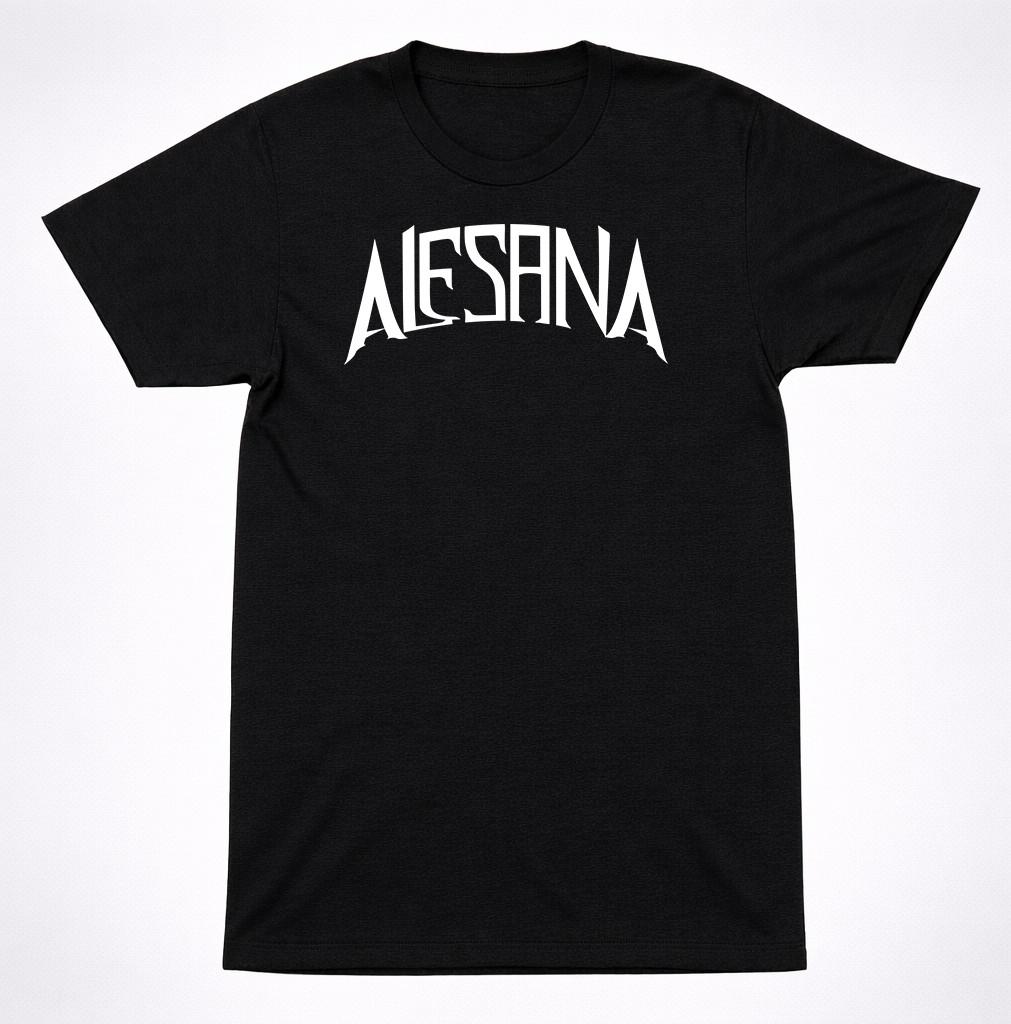 Классическая футболка с логотипом Alesana | Футболка группы пост-хардкор сцены | Эмо-метал футболка