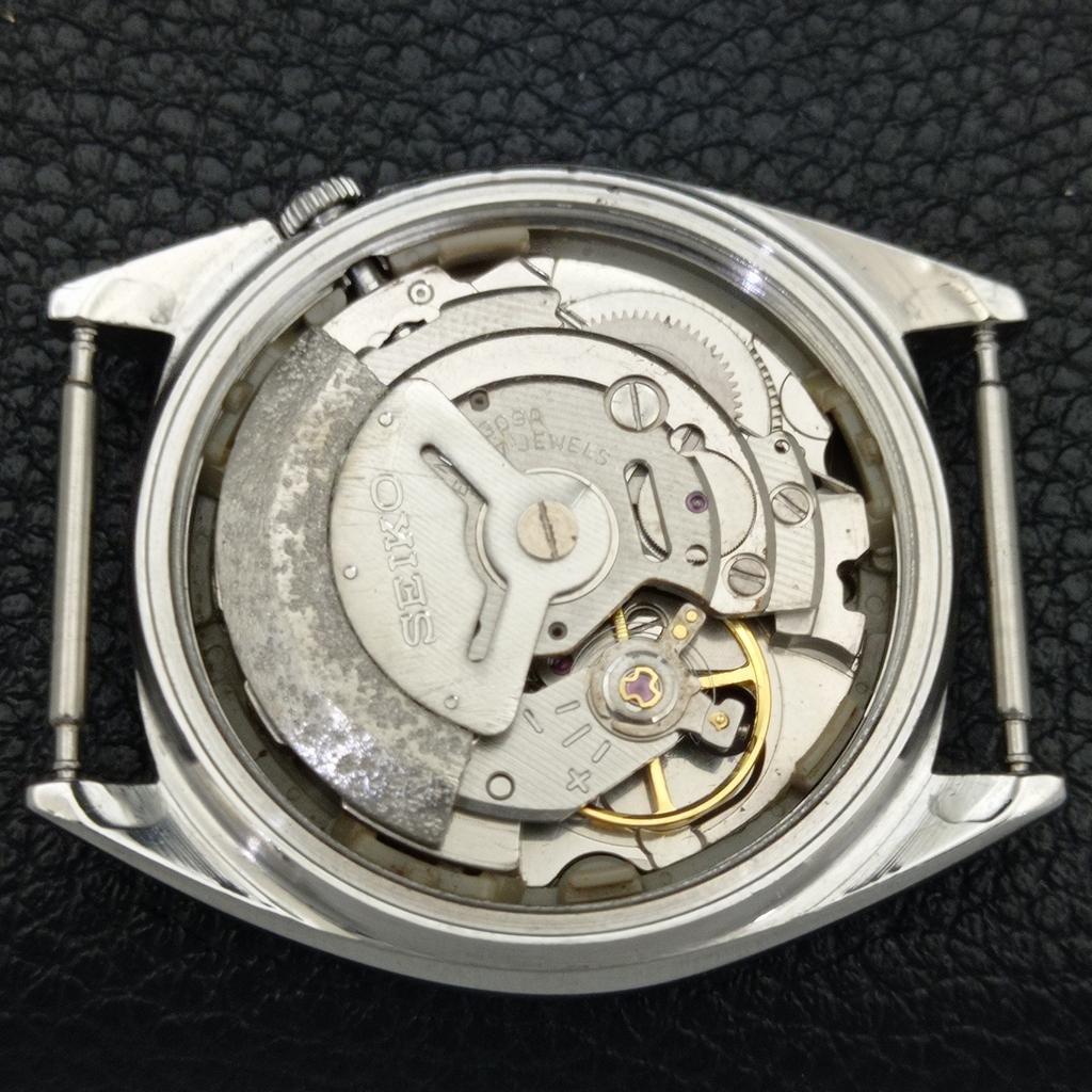 АВТОМАТИЧЕСКИЕ ВИНТАЖНЫЕ ЧАСЫ SEIKO 5 ЯПОНИЯ 6309A МУЖСКИЕ С ЧЕРНЫМ ЦИФЕРБЛАТОМ a701290-5