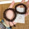 Handmade Natural Coffee Bean Bracelet Elastic Coconut Chip Wood Chip Hand Decoration Bracelet
