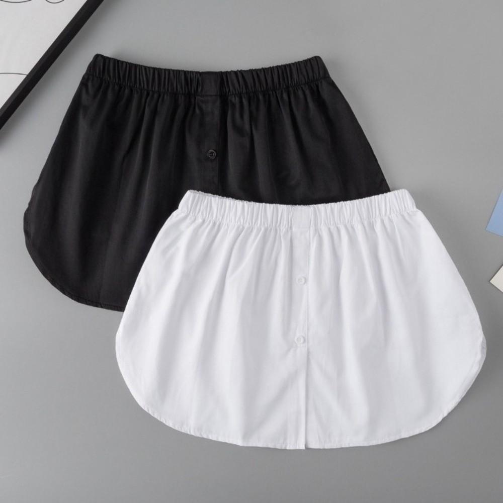 Asymmetric Hem Dance Skirt Adjustable False Hemline Durable Ballet Skirts Girls