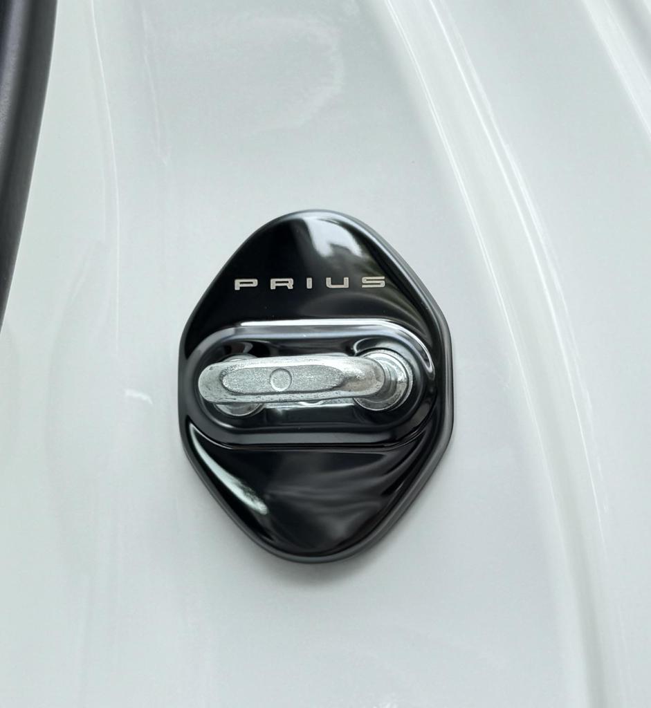 TADOKAPATU Toyota Prius 50 Series 60 Series Striker Cover Door Lock Cover Plating Accessories