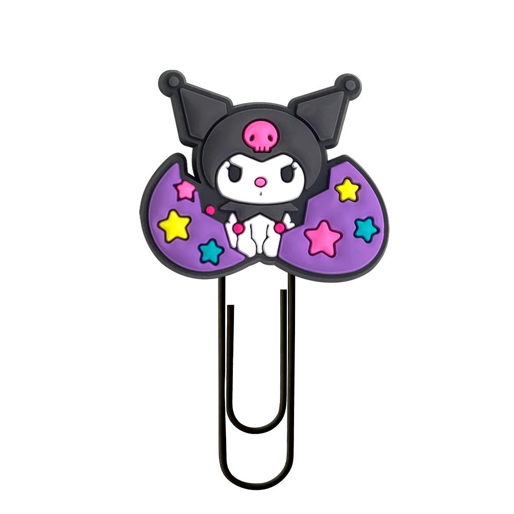 Милый мультяшный ПВХ скрепка-закладка в форме буквы U от Sanrio