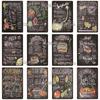 Foods Fruit Vintage Metal Sign Tin Sign Vintage Cafe Decoration Plaque Home Wall Decor Bar Sign Home Decor Poster Drop Shipping
