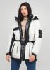 Куртка двусторонняя зимняя Snow Owl 21640 S Бело-черная