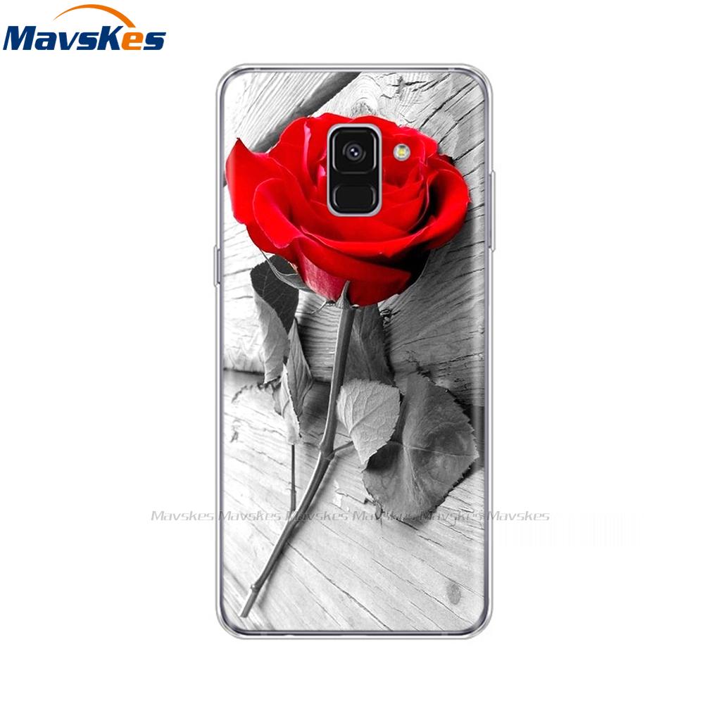 Чехол для Samsung Galaxy A8 2018 A530 Силиконовый чехол для Samsung A8 Plus 2018 A730 Мягкий чехол из ТПУ для корпуса телефона Galaxy A8 A 8