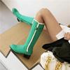 Women's High Heel Boots Autumn and Winter New European and American Style Thick Heel Suede Large Size Women's Boots