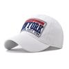 Cotton NEW YORK Large Letter Embroidered Baseball Cap for Men and Women Spring, Summer and Autumn Simple and Versatile Sunshade Cap