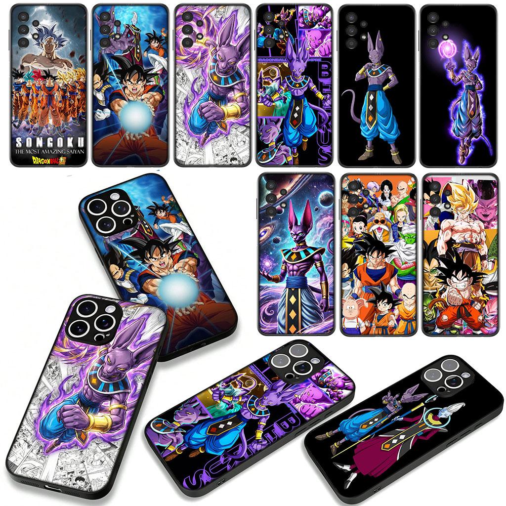 Whis Beerus Dragons Gokus Balls for Motorola Moto G04 G13 G14 G22 G23 G20 G32 G34 G35 G64 G82 G84 G53 G60 G72 E14 E15 E13 Case