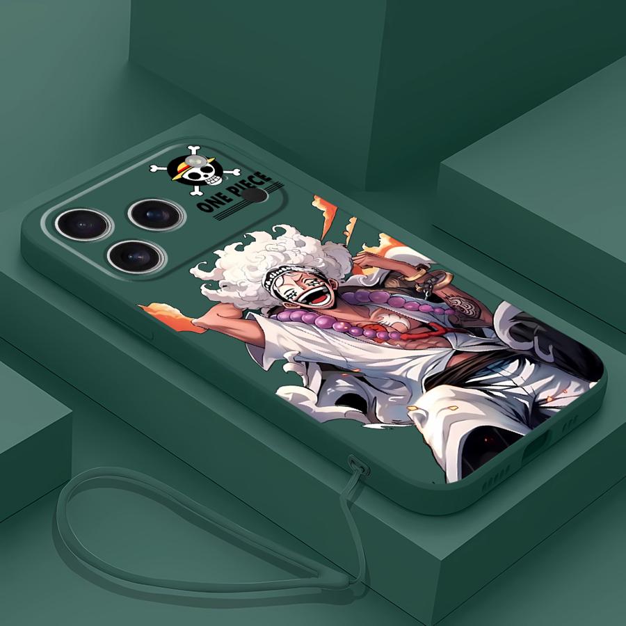 Мультяшный Чехол для Телефона Милый One Piece для Apple iPhone 17 Pro Max 11 7 8 XS XR 12 Plus 16 Air 15 13 Mini