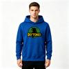 Men's Crewneck Hoodie, Retro Dreadlock Silhouette Graphic Print Casual Long Sleeve Pullover Sweatshirt for Daily Wear