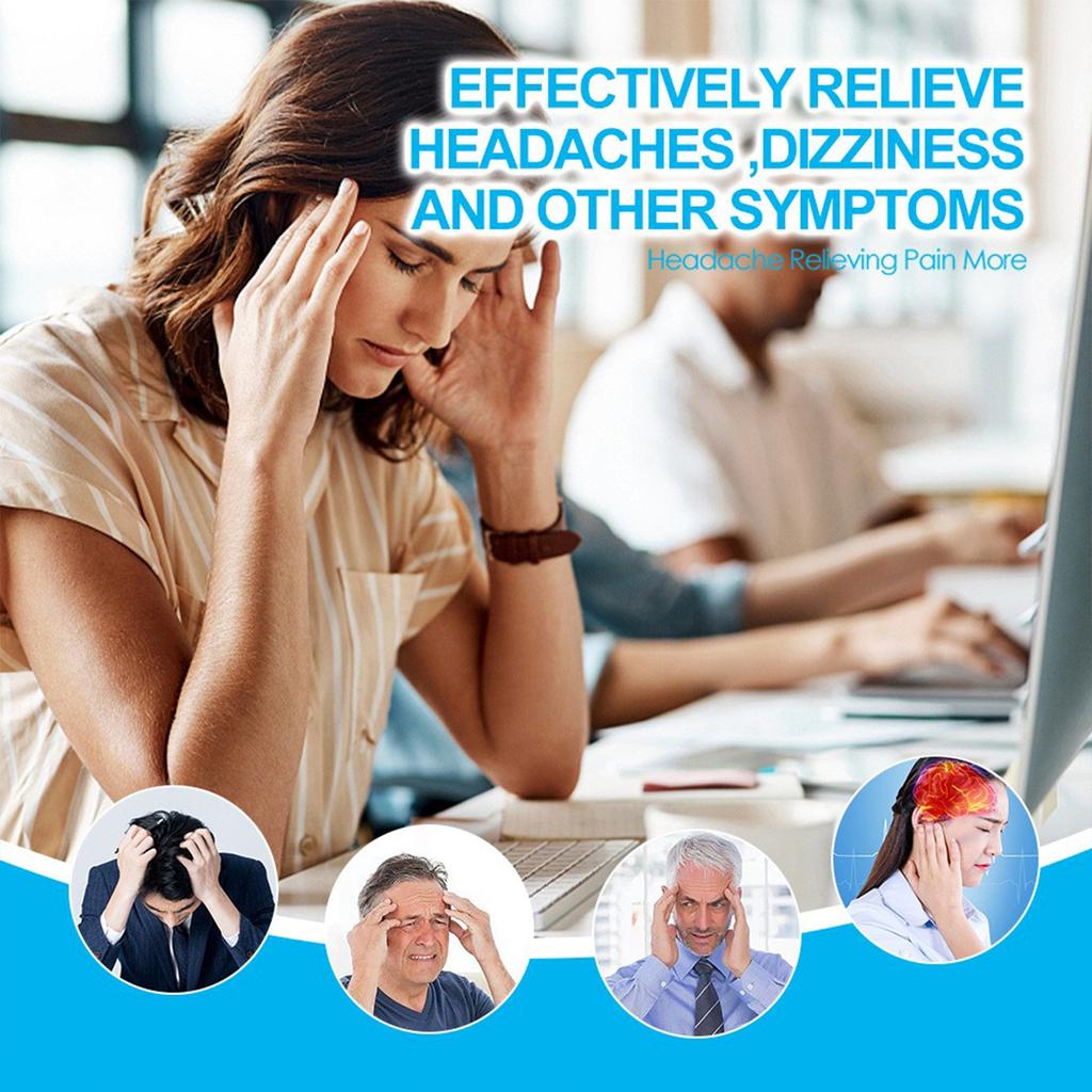 Крем от мигрени, крем от головной боли при невралгии, крем для пробуждения мозга, мигрень, травматическая боль, акупунктурный крем с мягкими ингредиентами.