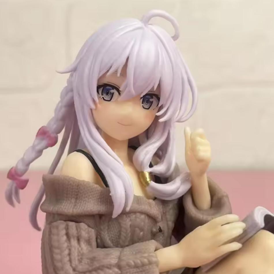 10 см Путешествие Элайны Блуждающая Ведьма Аниме Фигурка Действия ПВХ Модель Кукла Коллекционная Игрушка Подарок