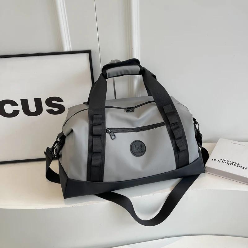 Большая вместительная дорожная сумка, сумка для хранения багажа для деловых поездок, новая модная бизнес-модель, уникальный наплечный карман