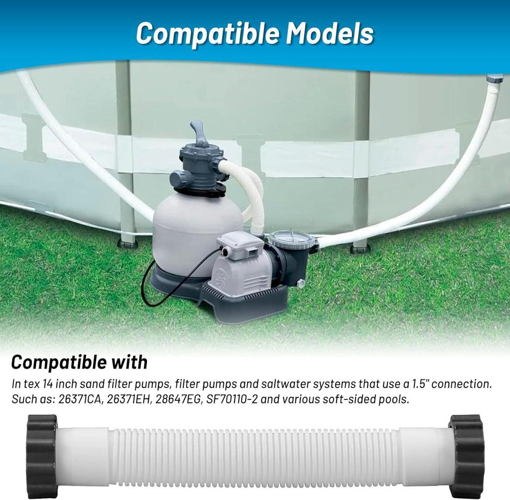 Compatible Hose for Intex Sand Filter Pump