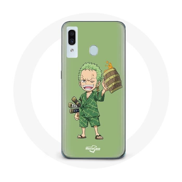 Coque pour Samsung Galaxy A20e One piece Manga Roronoa Zoro