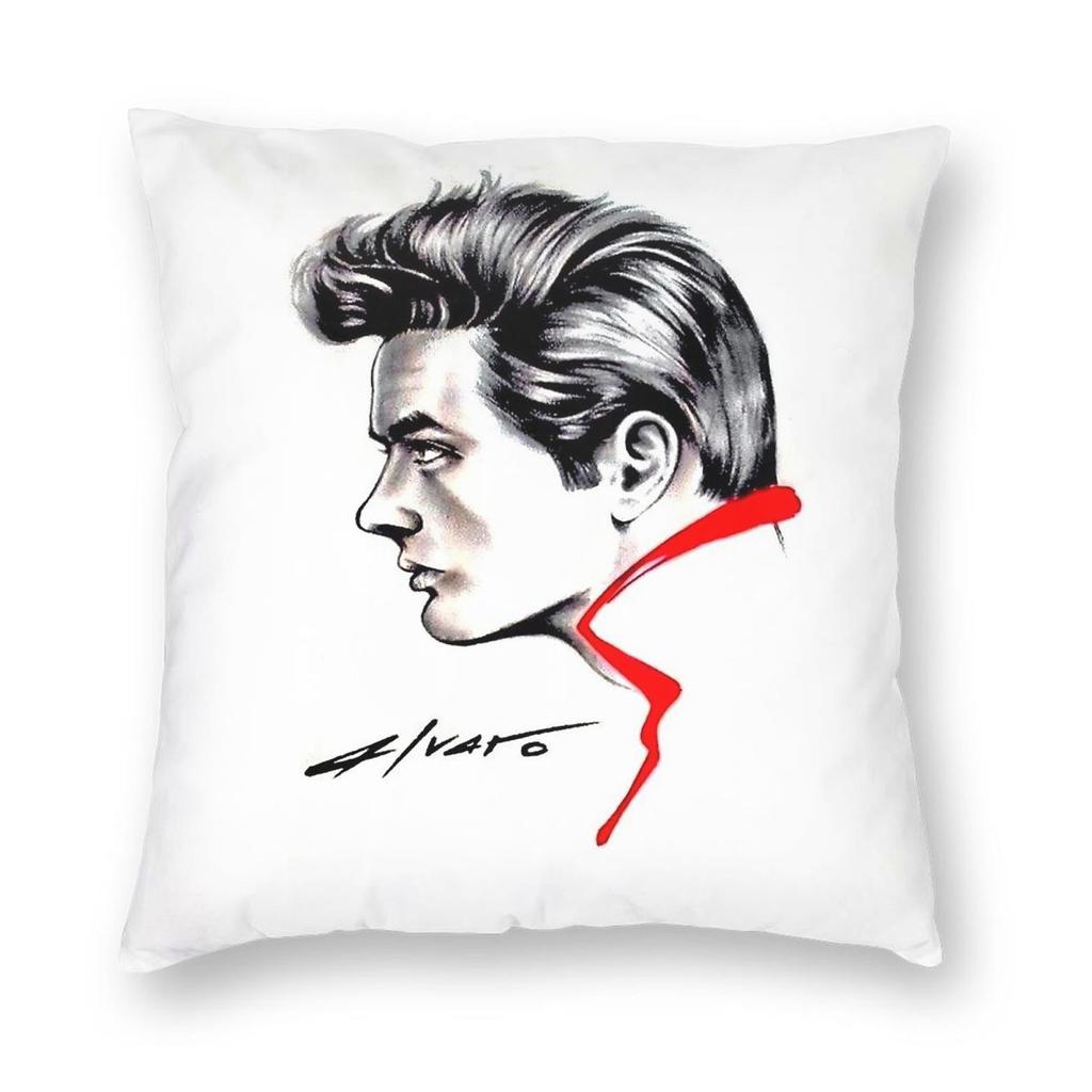Rebel Without A Cause Square Pillowcase Polyester Linen Velvet Printed Zip Decor Pillow Case Home Cushion Cover