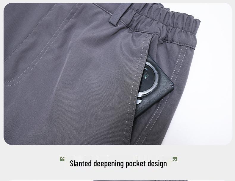 Men's Waterproof Spring & Autumn Outdoor Jacket and Pants Set: Mesh, Breathable, Wear & Stain Resistant, Ideal for Mountaineering & Tactical Workwear.