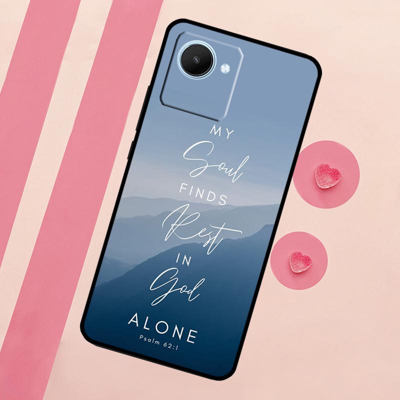 Чехол Christian Psalms для Realme GT Neo 5 3T 2T 9 11 10 Pro Plus C11 C15 C21Y C25S C30 C31 C33 C35 C53 C55