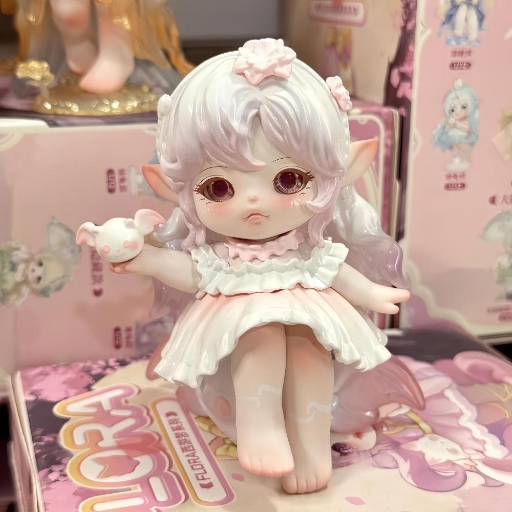 В наличии Flora Путешествие на Запад Мечта Blind Box Оригинальные Модные Милые Куклы Фигурки Настольные Украшения Подарки Для Девочек
