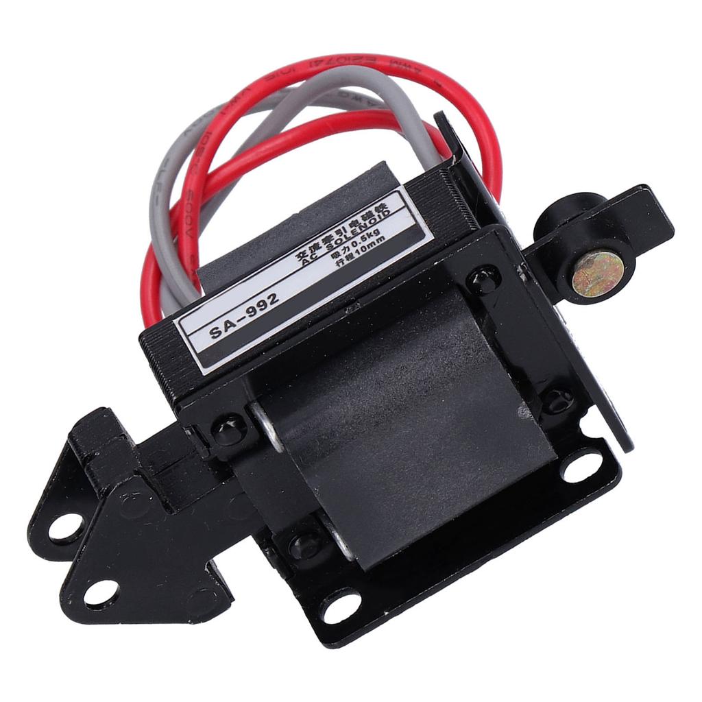 BERM Push Pull Electromagnet Traction Solenoid 0.5KG Suction 10mm Stroke SA?992 AC220V