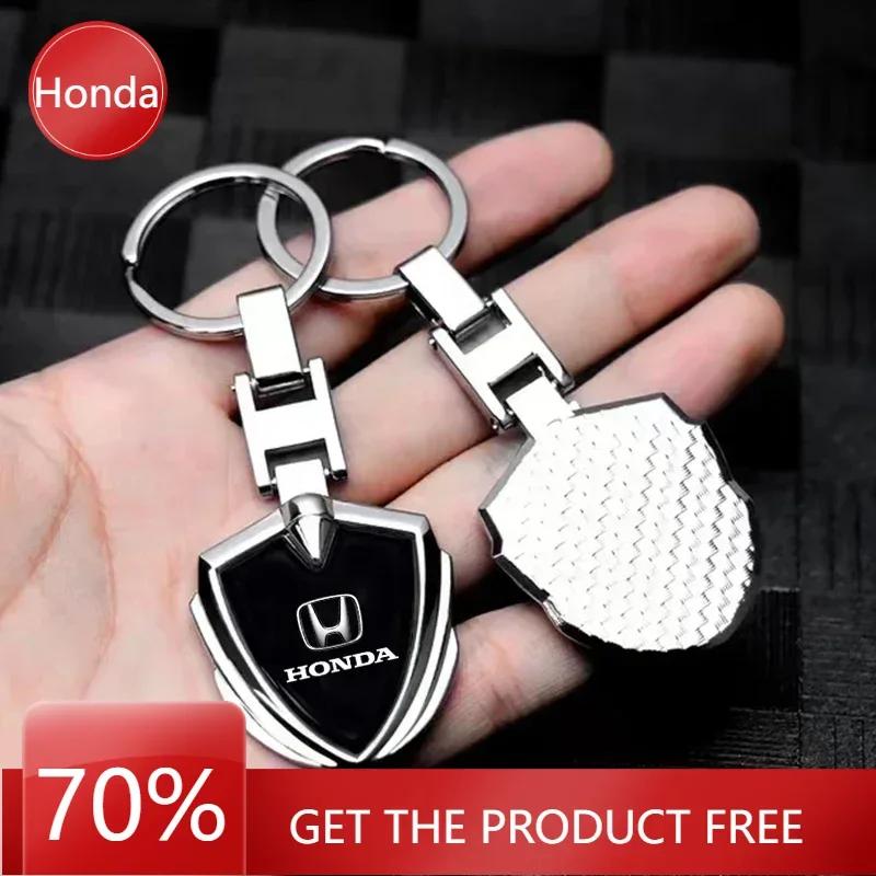 Для Honda 3D Металлические Брелки Авто Стайлинг Авто Логотип Модный Брелок Для Honda Civic Mugen Accord Odyssey JAZZ CRV Fit Hrv Jazz CB