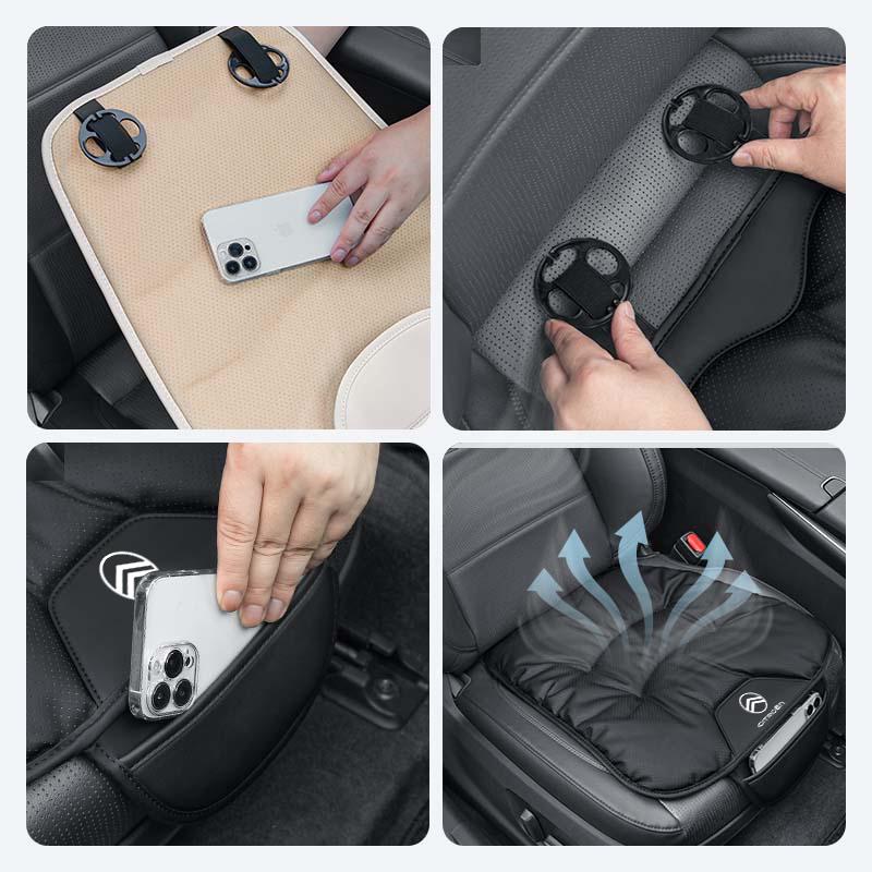 APG1 Car Luxury Ice Silk Cushion Storage Bag Breathable Seat Cover For Citroen C4 C3 C5 C1 C2 C6 C4L DS3 DS4 Berlingo Picasso Jumper