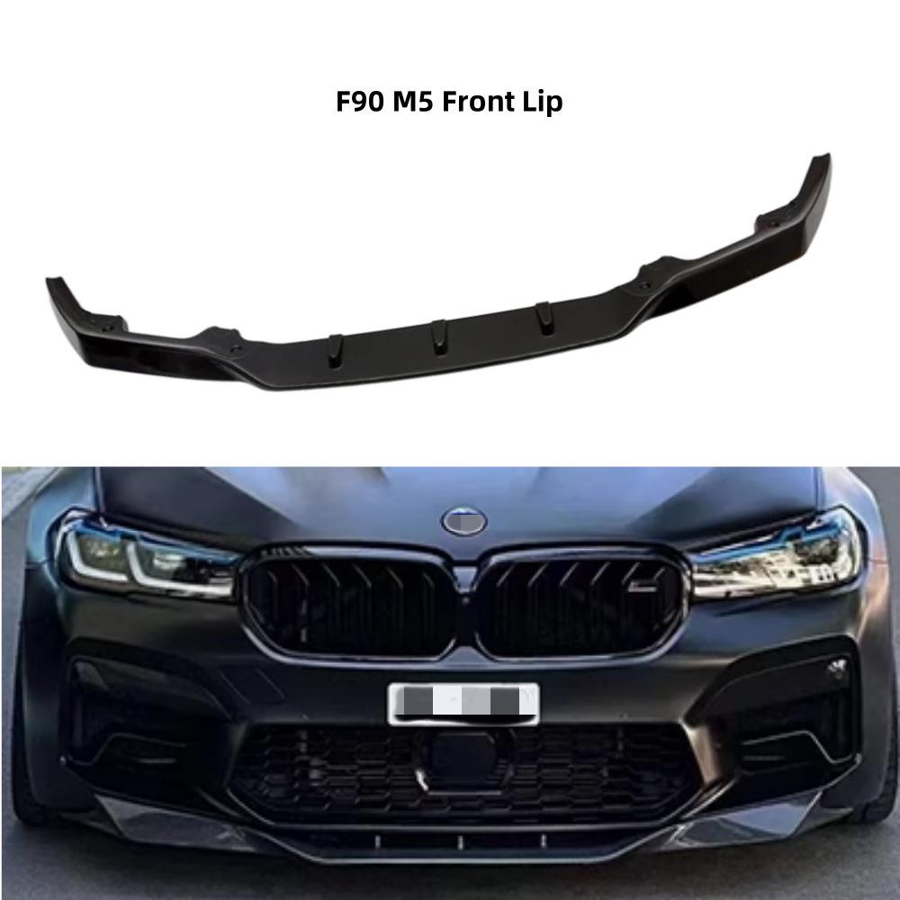BMW F90 5 Серия M5 2018-2020 Передний Сплиттер Спойлер Диффузор Модификация Детали