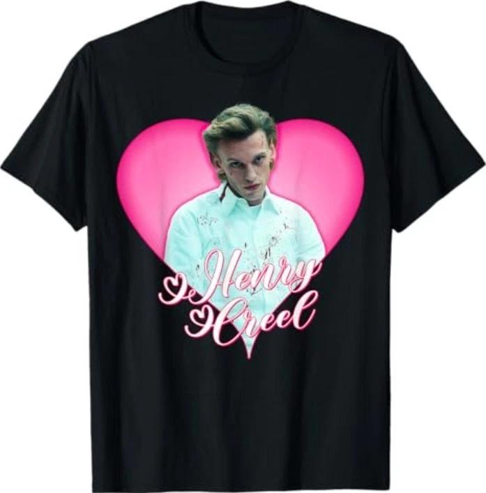 Stranger Things Henry Creel Heart Portrait T-Shirt