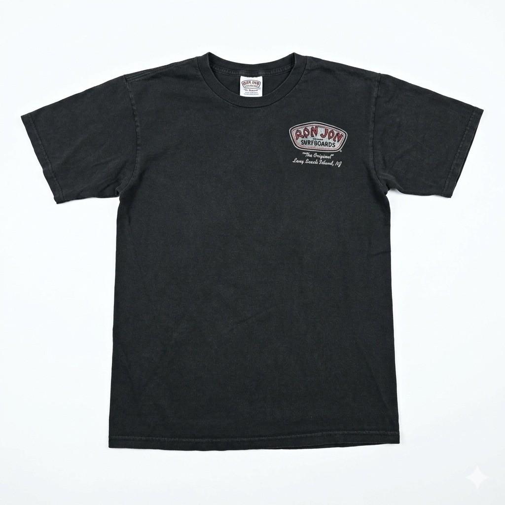 Vtg RON JON Surf Shop LBI NJ Small Tee Alstyle Made in Mexico Back Graphic S Unisex T-Shirt