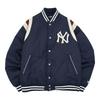 Куртка университетская стадионная джемпер MLB Cooperstown NY Navy XL NYLON VARSITY NEYYANCO NVY [New Era]