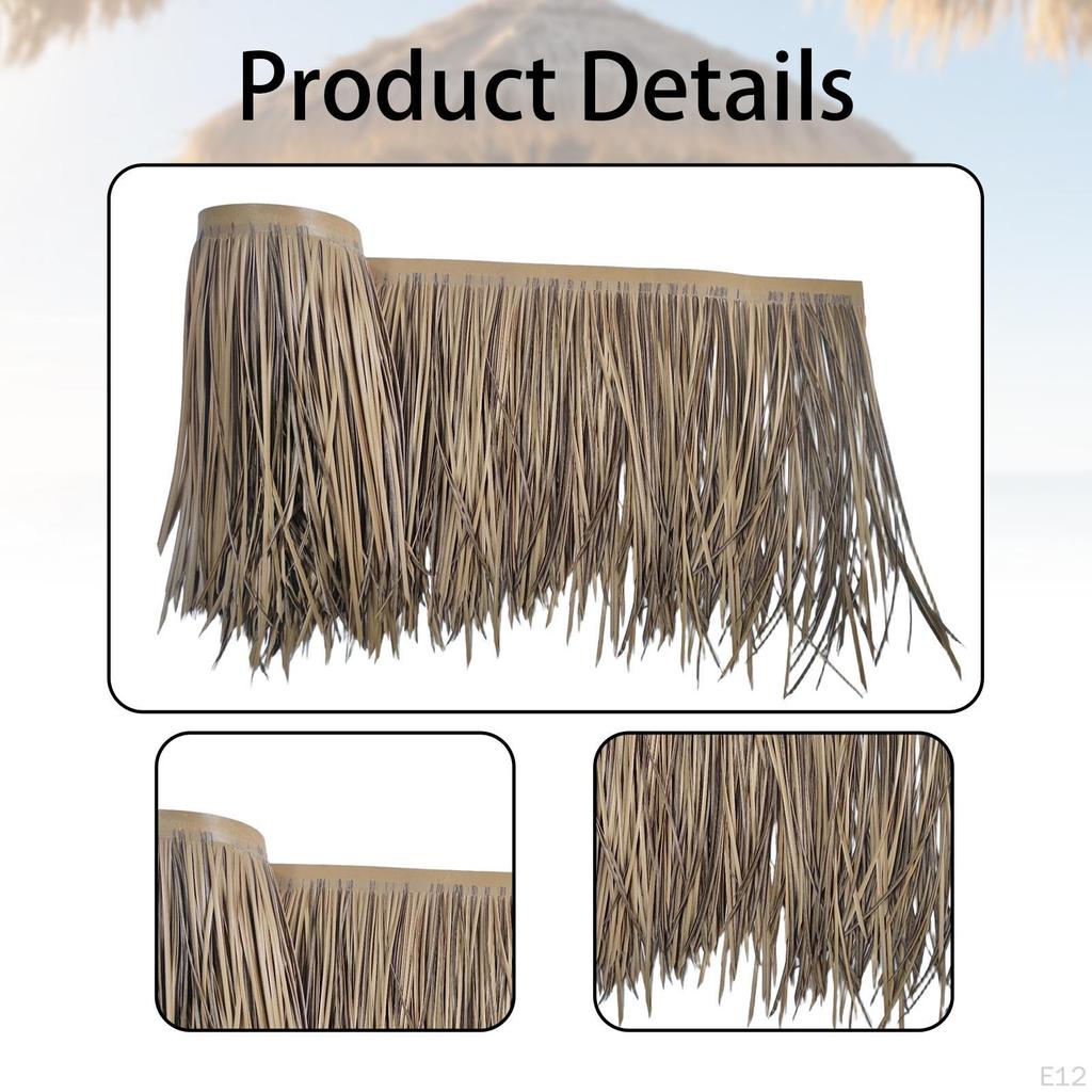 And Decorative Artificial Thatch Roof Accessory for Thatched Cottages, Grass Skirt Bar, Cabins,