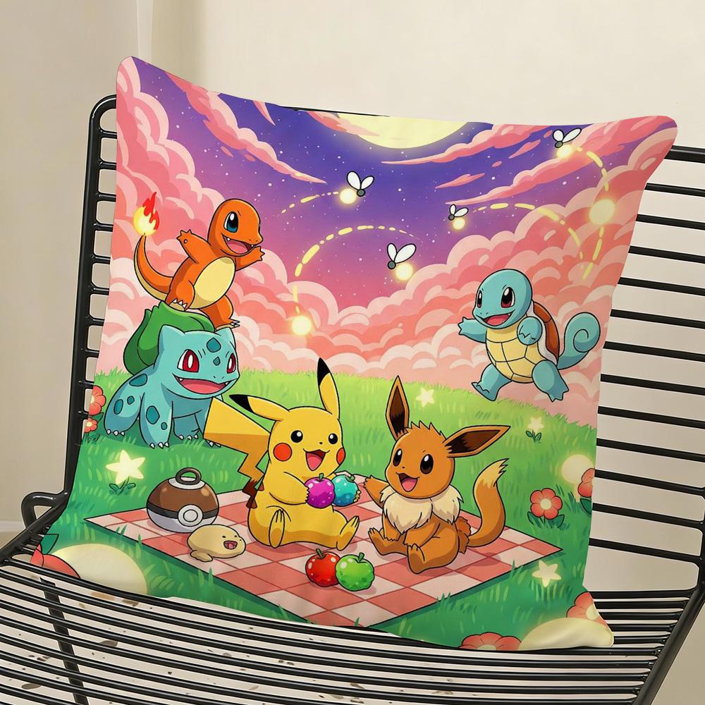 Декоративные Подушки P-Pika Q-Chu Чехлы Для Подушек Гостиной Чехол Домашний Декор Персонализированные Подарки Наволочки Подушка