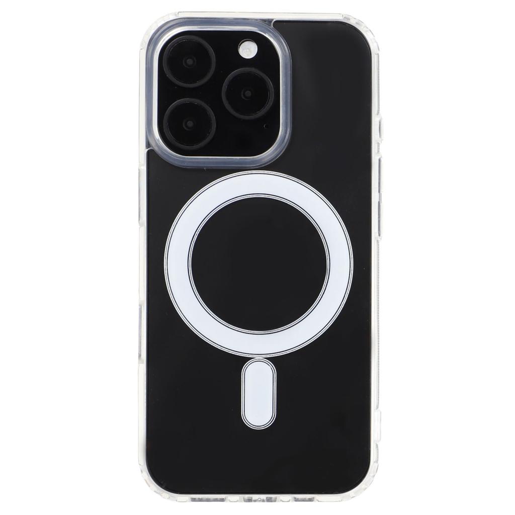 For iPhone 16 Pro Max Case Compatible with MagSafe TPU + Acrylic Clear Phone Cover