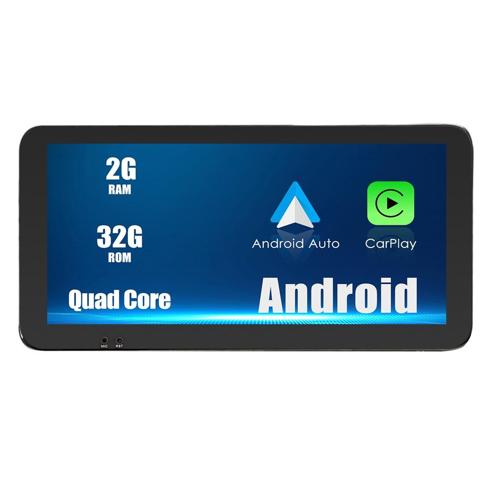 Универсальный автомобильный радиоприемник на базе Android 10,33 дюйма, автомобильный стереоплеер с GPS-дисплеем, головное устройство с поворотным дисплеем 1Din